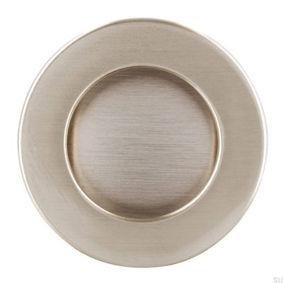 Tirador para mueble empotrado 2159 40 Plata cepillado