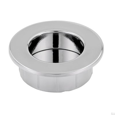 Tirador para mueble empotrado 2159 50 Cromo brillo