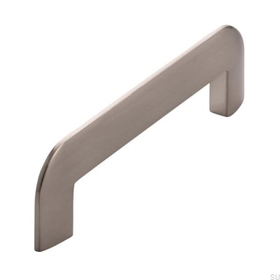 Tirador para mueble alargado 2182 96 Plata cepillado