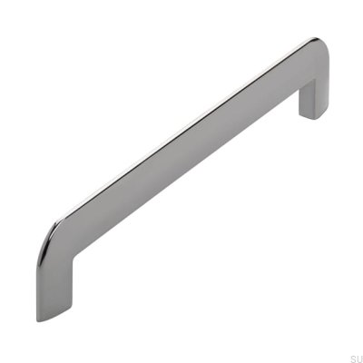 Tirador para mueble alargado 2182 160 Cromo brillo