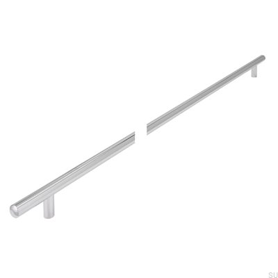 Tirador para mueble alargado 885 736 Cromo brillo