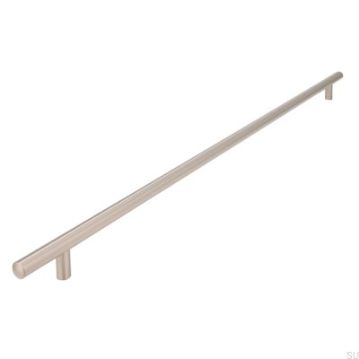 Tirador para mueble alargado 885 480 Plata Cepillado