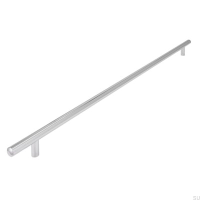 Tirador para mueble alargado 885 480 Cromo brillo