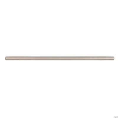 Tirador para mueble alargado 885 240 Plata cepillada