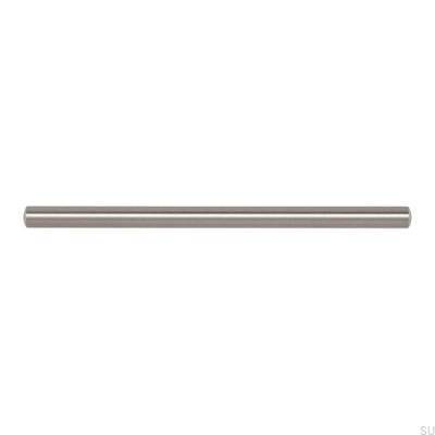Tirador para mueble alargado 885 128 Plata cepillado