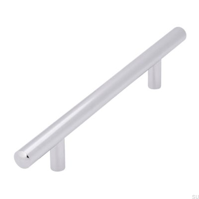 Tirador para mueble alargado 885 128 Cromo brillo