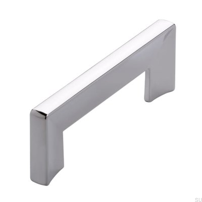 Tirador para mueble alargado 2183 96 Cromo brillo