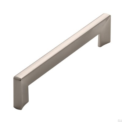 Tirador para mueble alargado 2183 160 Plata cepillado