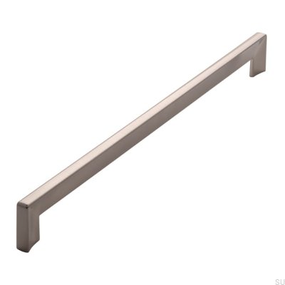 Tirador para mueble alargado 2183 320 Plata cepillada