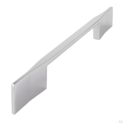 Tirador para mueble alargado 2197 128 Cromo brillo