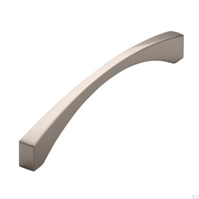 Tirador para mueble alargado 2198 160 Plata cepillada
