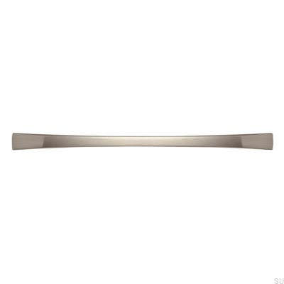 Tirador para mueble alargado 2198 160 Plata cepillada