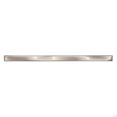 Tirador para mueble alargado 2210 128 Plata cepillado