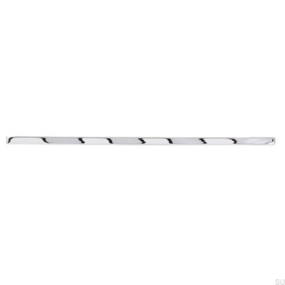 Tirador para mueble alargado 2210 256 Cromo brillo