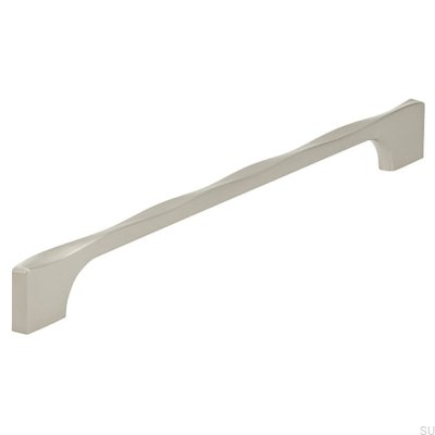 Tirador para mueble alargado 2210 256 Plata Cepillado