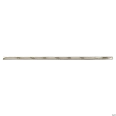 Tirador para mueble alargado 2210 256 Plata Cepillado