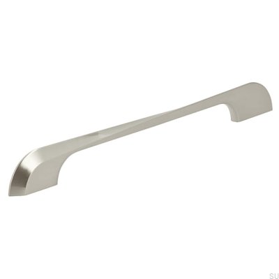 Tirador para mueble alargado 2211 224 Plata cepillado