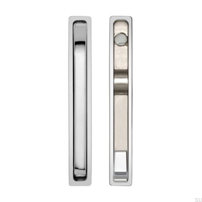 Percha para muebles empotrable 2227 Cromo brillo