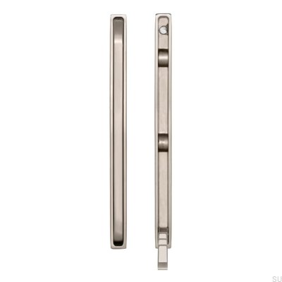 Percha para muebles empotrada 2227 64 Plata cepillado