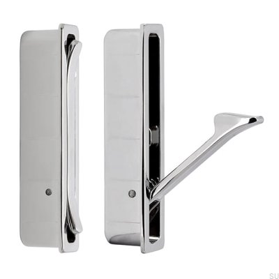 Tirador para mueble empotrado 2231 Cromo brillo