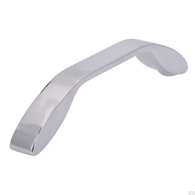 Tirador para mueble alargado 2266 128 Cromo brillo