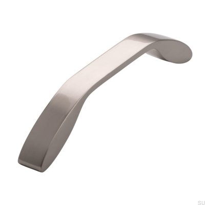 Tirador para mueble alargado 2266 128 Plata cepillado