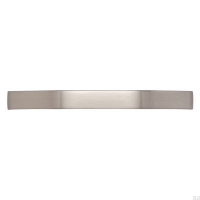 Tirador para mueble alargado 2266 128 Plata cepillado