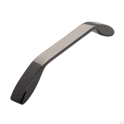 Tirador para mueble alargado 2266 160 Antracita Pulido