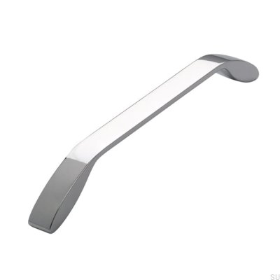 Tirador para mueble alargado 2266 192 Cromo brillo