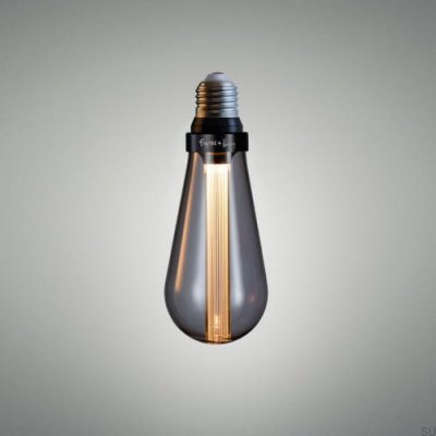 Bombilla LED Buster E27 ahumada, no regulable.