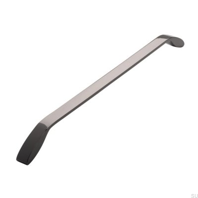 Tirador para mueble alargado 2266 320 Antracita Pulido