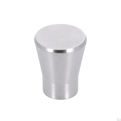 Pomo para mueble 2275 16 Acero cepillado