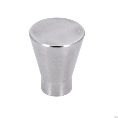 Pomo para mueble 2275 20 Acero cepillado