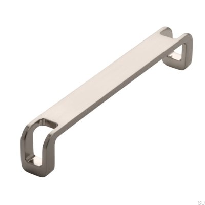 Tirador para mueble alargado 2285 160 Plata cepillado