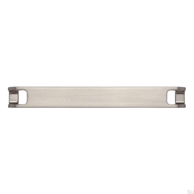 Tirador para mueble alargado 2285 160 Plata cepillado