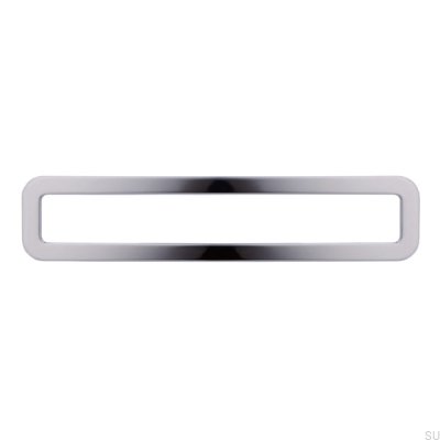 Tirador para mueble alargado 2306 64 Cromo brillo