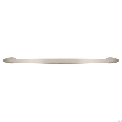Tirador para mueble alargado 2307 320 Plata cepillada
