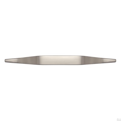 Tirador para mueble alargado 2318 160 Plata cepillado