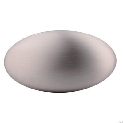 Pomo para mueble 2338 Plata Cepillado