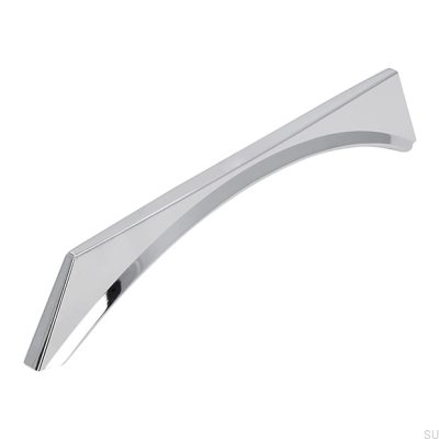 Tirador para mueble alargado 2341 160 Cromo brillo