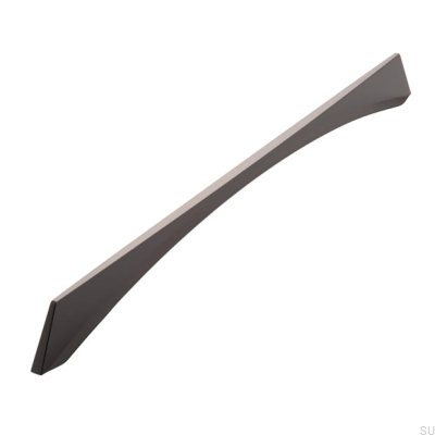 Tirador para mueble alargado 2341 320 Antracita Pulido