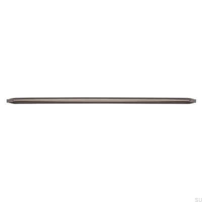Tirador para mueble alargado 2341 320 Antracita Pulido