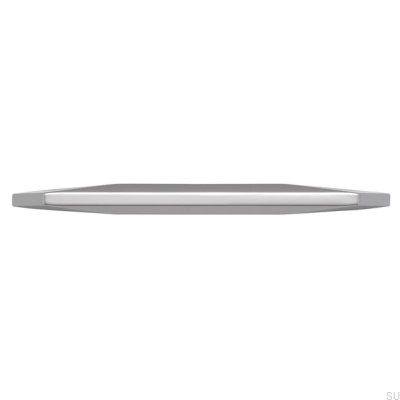Tirador para mueble alargado 2343 160 Cromo brillo