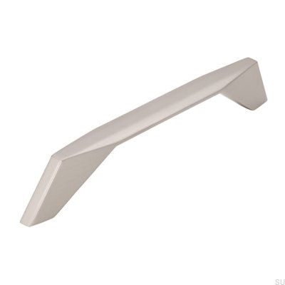 Tirador para mueble alargado 2343 160 Plata cepillado