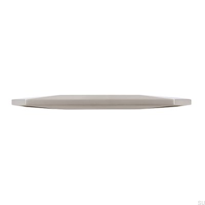 Tirador para mueble alargado 2343 160 Plata cepillado