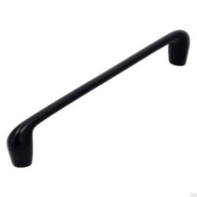 Tirador para mueble alargado 2474 160 Metal Negro Mate