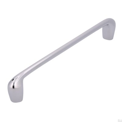 Tirador para mueble alargado 2474 160 Cromo brillo