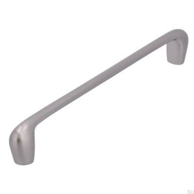 Tirador para mueble alargado 2474 160 Plata cepillado