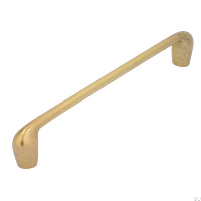 Tirador para mueble alargado 2474 160 Oro antiguo