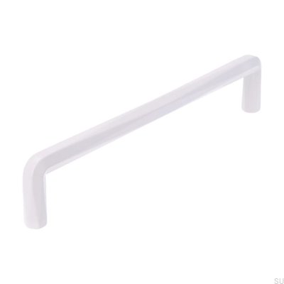 Tirador para mueble alargado 2481 160 Metal Blanco Mate